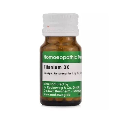 Dr.Reckeweg Titanium 3X (20gm Tablets) Pack of 2 FREE SHIPPING