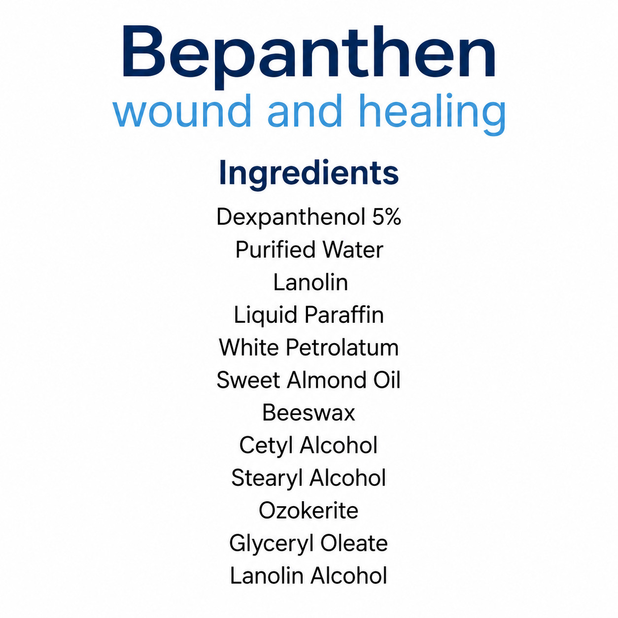 Bepanthen Wound Healing Cream 100g Ships from USA