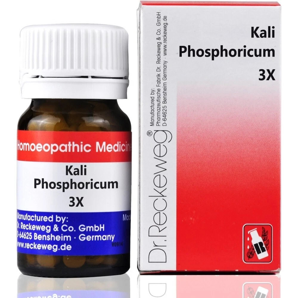 Dr Reckeweg Germany Kali Phos 3x 6x12x 30x 200x Tablets 20gm fs