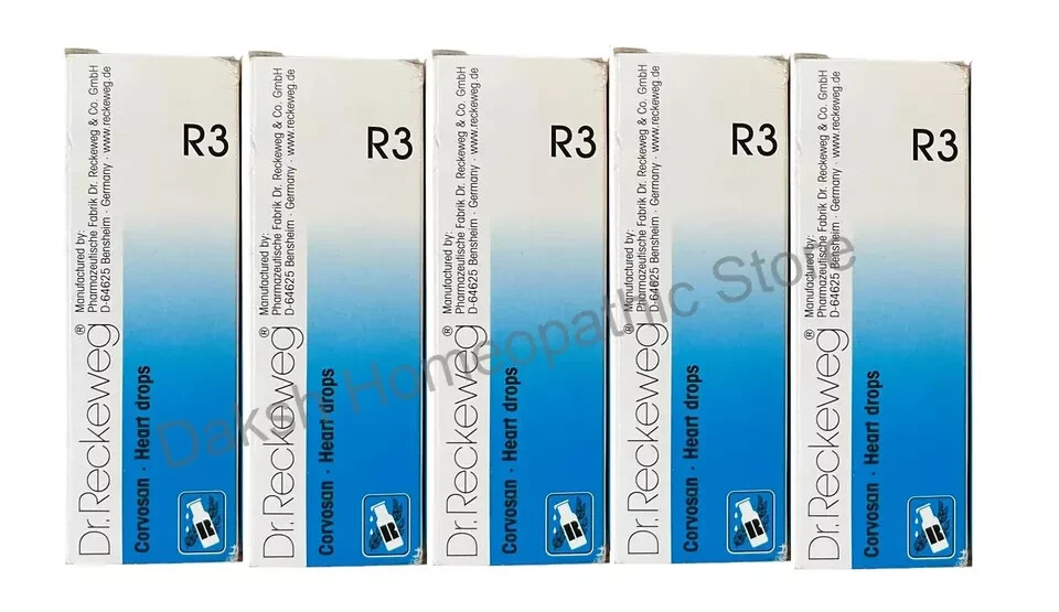 Pack of 5 Dr. Reckeweg R3 Drops 22 Ml Each Bottle Free Shipping