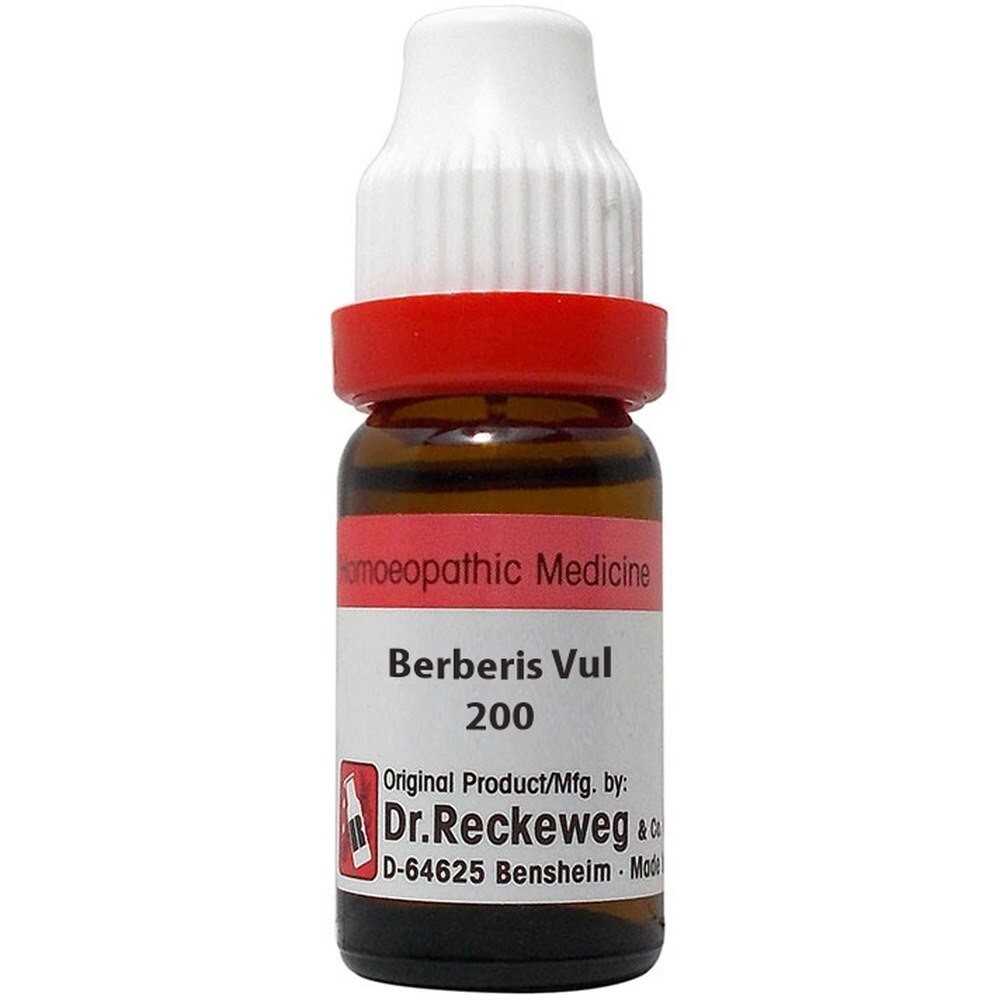 Dr Reckeweg Germany Berberies Vul 30CH,200CH,1000CH(1M)11ml