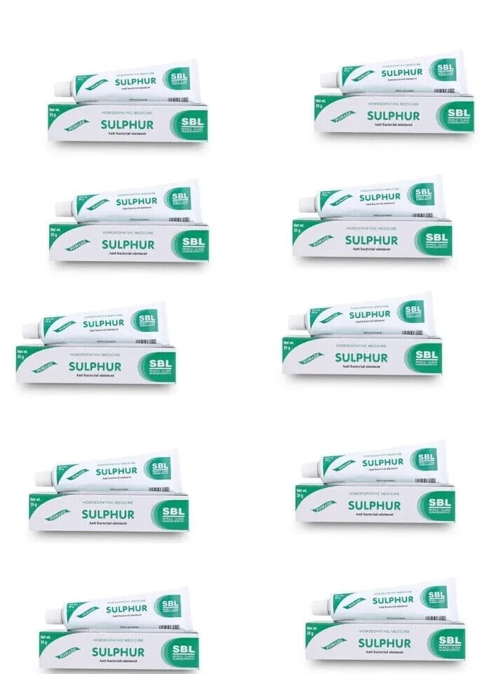 10 x SULPHUR OINTMENT CREAM 2028 expiry free ship