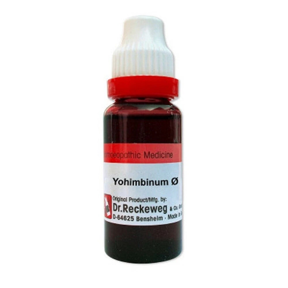 Dr Reckeweg Yohimbinum Mother Tincture Q Pack of 2 FREE SHIPPING