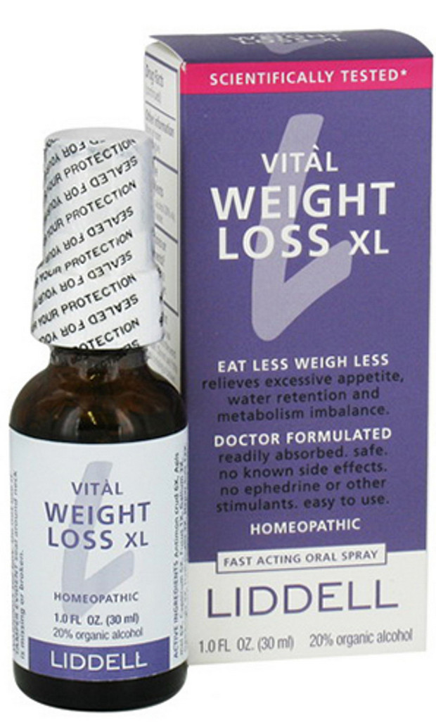 Liddell Homeopathic Vital Weight Loss XL 1 oz