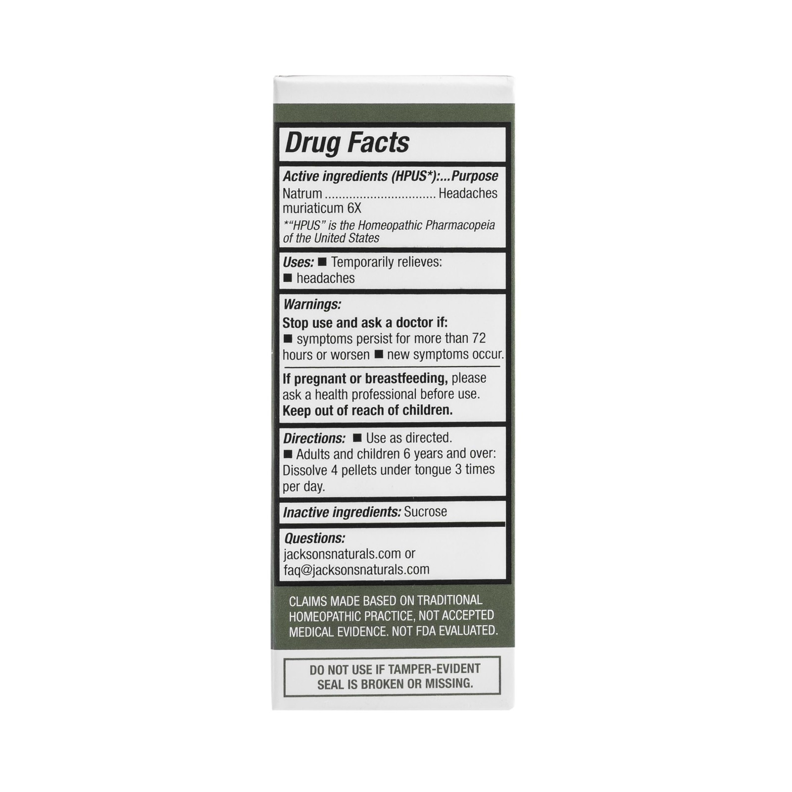 Jackson’s #9 Cell Salt NAT Mur 6X (500 Pellet Bottle) – 500 Count (Pack of 1)