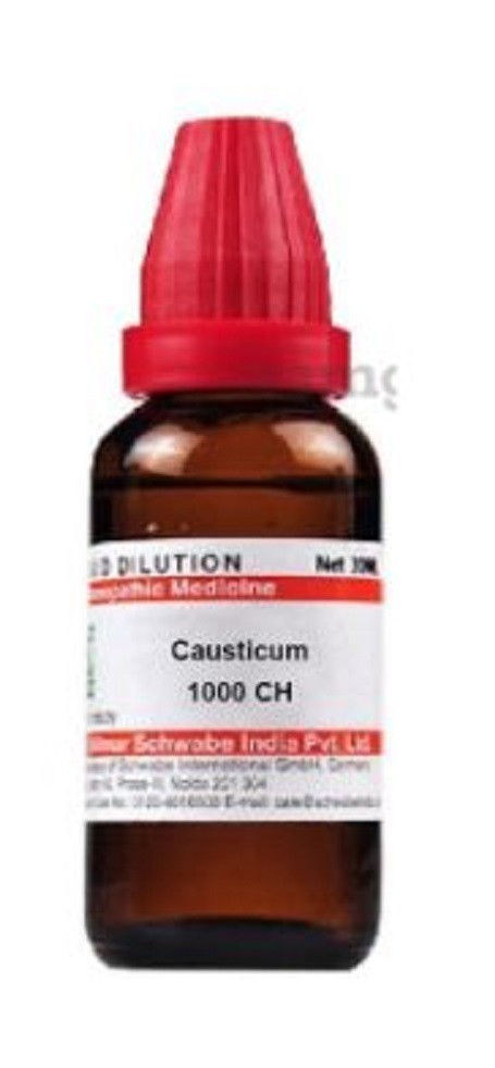 @ Dr Willmar Schwabe India Causticum Dilution 1000 CH 30ml o290