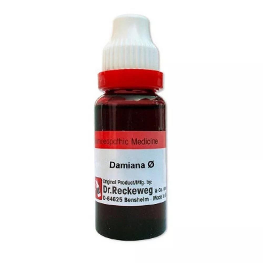 Dr. Reckeweg Germany Homeopathy Damiana 1X Mother Tincture Q (20ml)