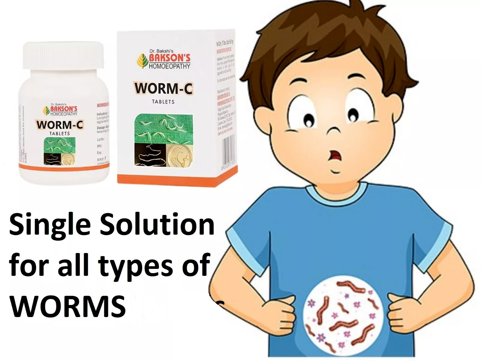 Homeopathy Worm C Tablet For Adult 40 Tablets LONG EXPIRY FREESHIP WORLDWIDE