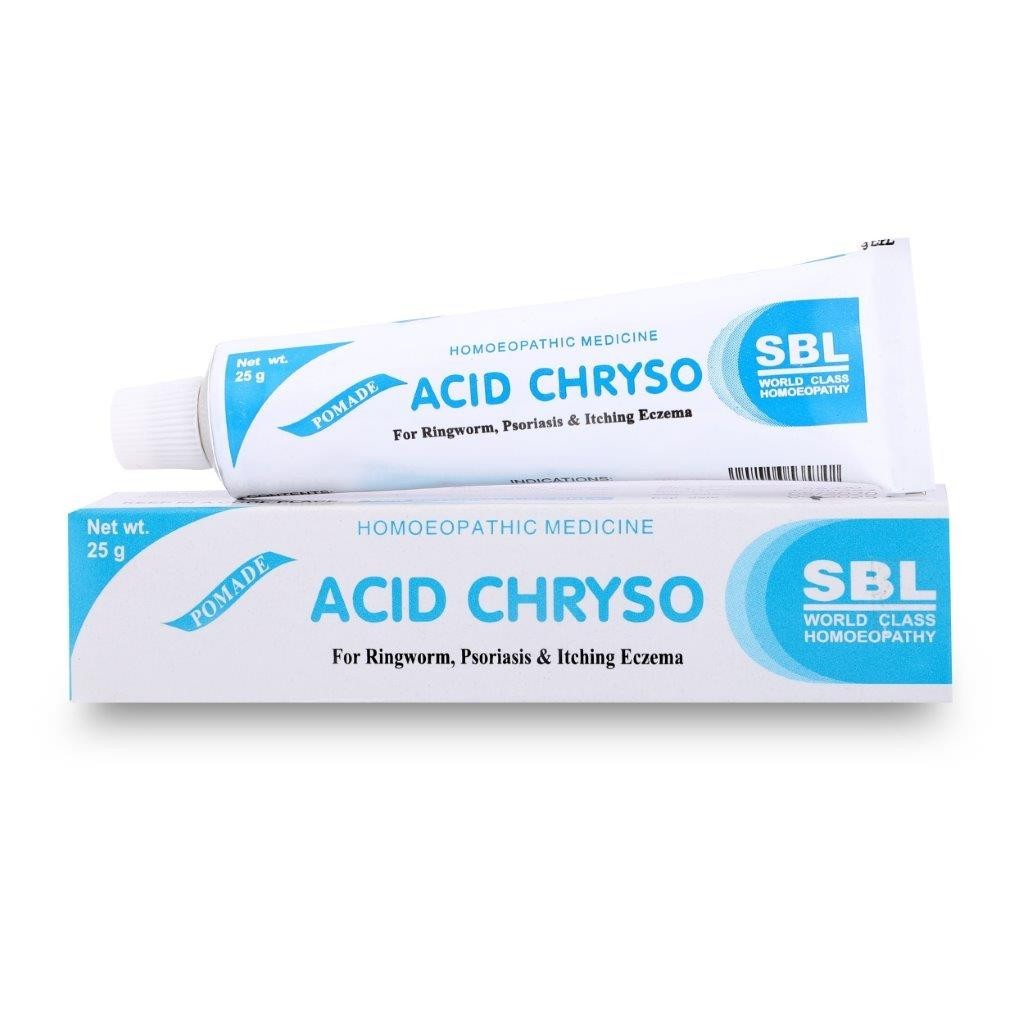 SBL Acid Chryso Ointment 25g Free Delivery 5 to 7 days