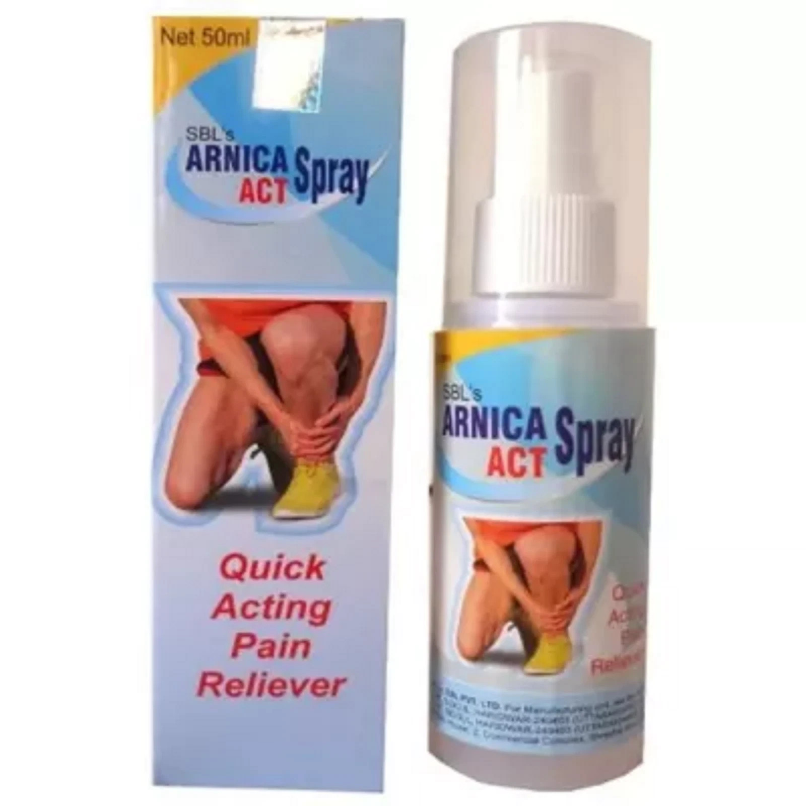 SBL Arnica Act Spray (50ml) Homeopathic Remedies Free Shipping World Wide