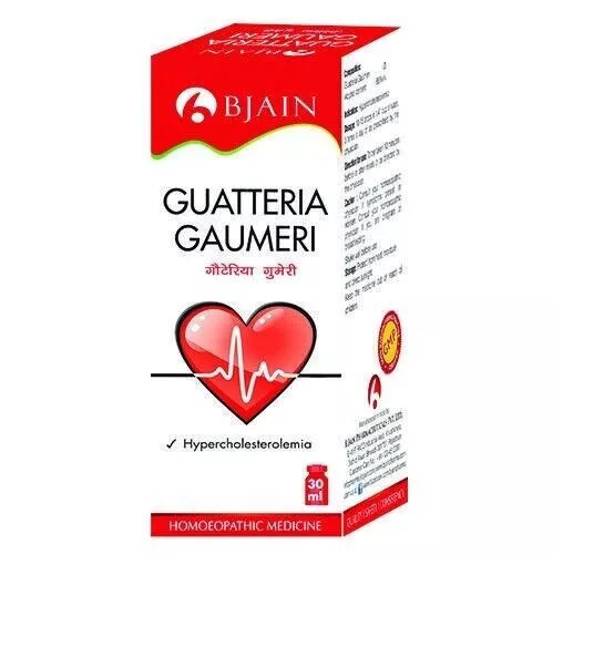 Pack of 5 BJain Guatteria Gaumeri Homeopathic Drops Helps in High Cholesterol