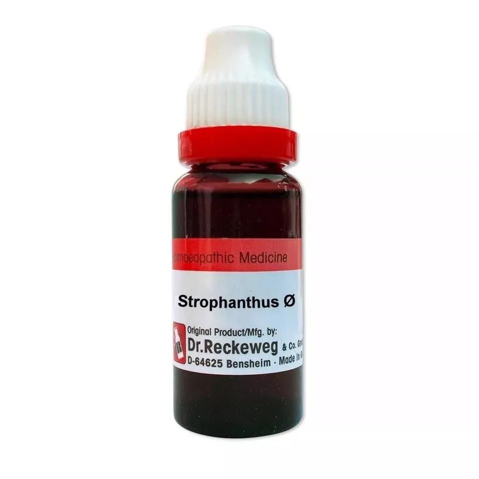 2 x Reckeweg Germany Homeopathic Strophanthus Hispidus Mother Tincture Q (20ml)