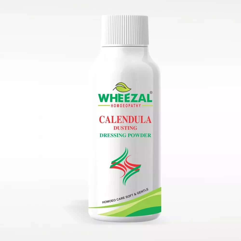 Wheezal Calendula Dressing Powder (100g) Homeopathic Free Shipping