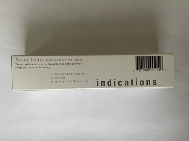 Sprayology Acne Tonic Homeopathic Oral Spray 1.38 fl oz New Sealed Free Ship