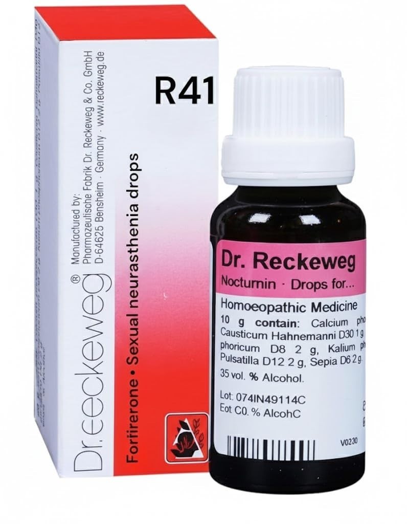 3 x Dr Reckeweg R41 Drops 22ml each | Homeopathic Germany Medicine Remedies