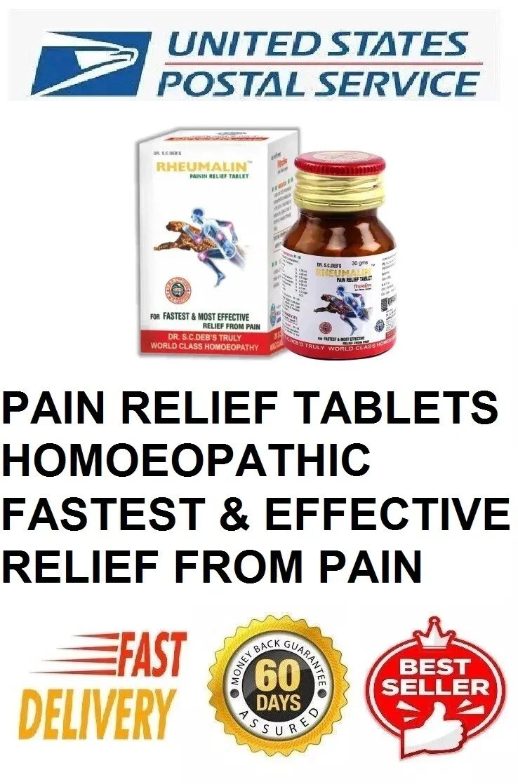 Dr. S C DEBS Homeopathy Rheumalin (90 Tablets) relief from joint discomfort