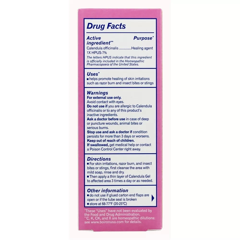 Boiron Calendula Gel, 2.6 Ounces