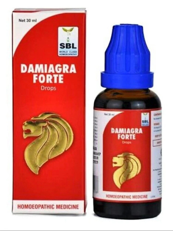 SBL Damiagra Forte Drop Each (30 ml X 2) for Adult Free Shipping Expiry 2027