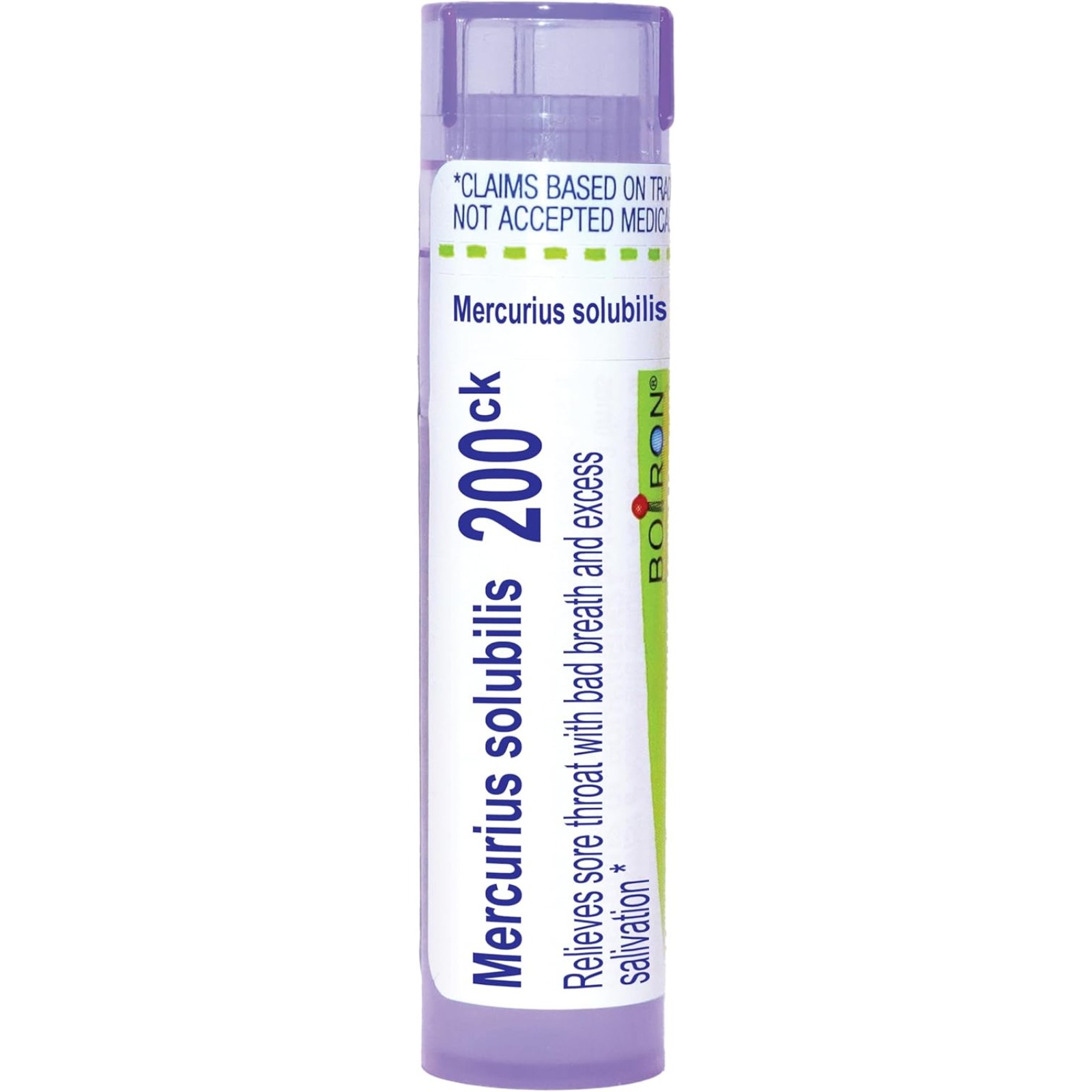 (3 pack) Boiron Mercurius Solubilis 200CK Homeopathic Medicine total 240 Pellets
