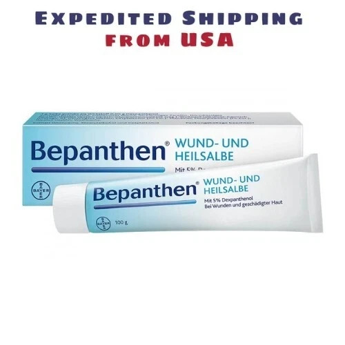 Bepanthen Wound Healing Cream 100g Ships from USA