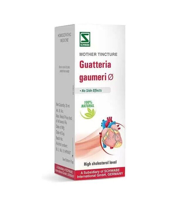 Willmar Schwabe India Guatteria Gaumeri Mother Tincture Q (Size 30/100ml)