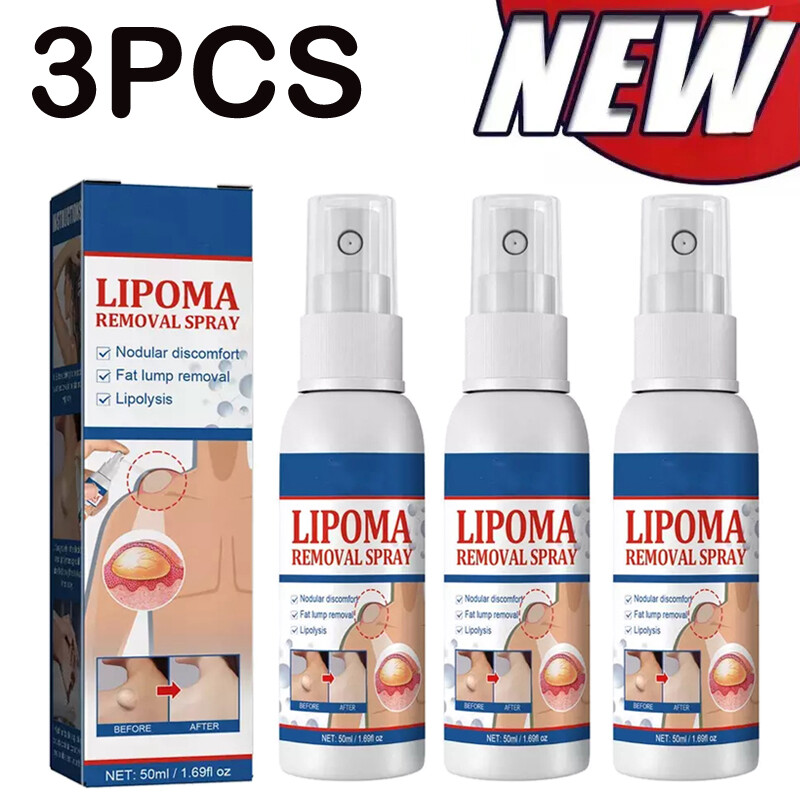 3X Lipomheilung Reduction Spray, Quick LumpFree Lipoma Removal Spray US