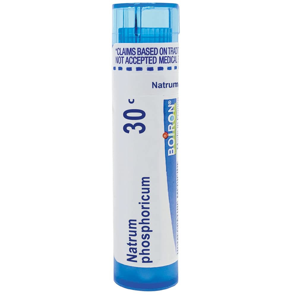 Boiron Natrum Phosphoricum 30C Homeopathic Heartburn Relief 80 Pellets