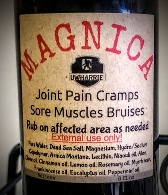 MAGNICA Magnesium & Arnica Montana Pain & cramp relief w/Thieves Oil