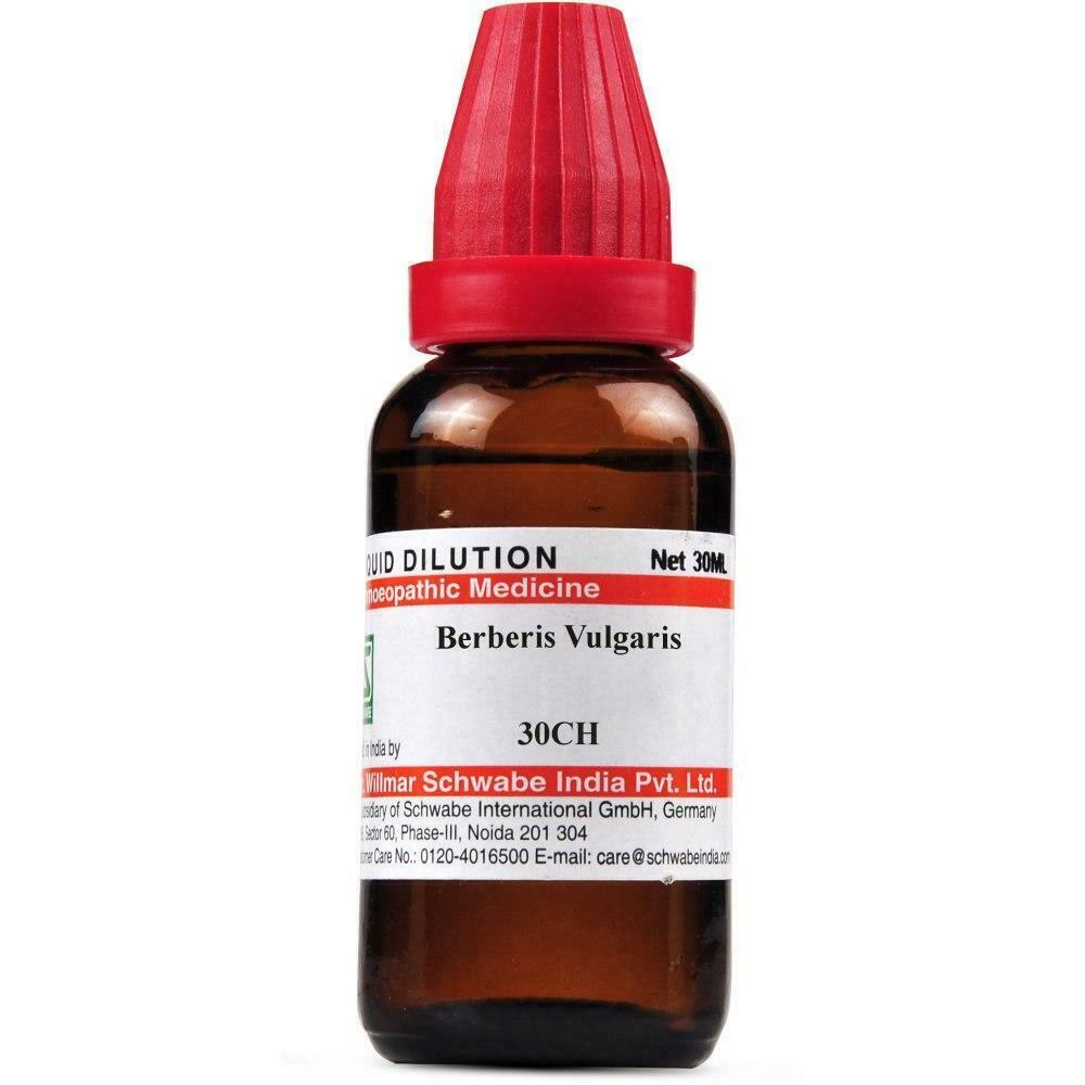 Willmar Schwabe Homeopathy Berberis Vulgaris (30 ML) (Select Potency)