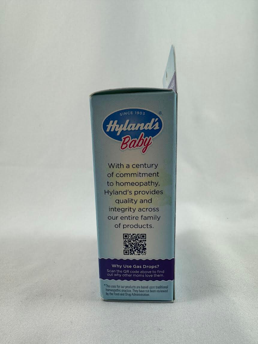 1 Hyland’s Gas Drops for Babies Baby, Natural Gas Relief, Grape Flavor, 1 Fl Oz