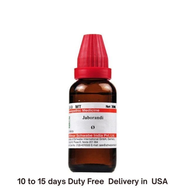 Dr Willmar Schwabe India Jaborandi Mother Tincture Q 30 ml Fast Shipping