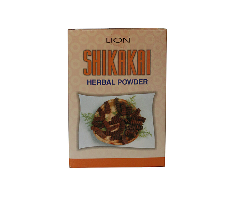 Lion Shikakai Herbal Powder (100g) Natural From India – Prevents greying of hair