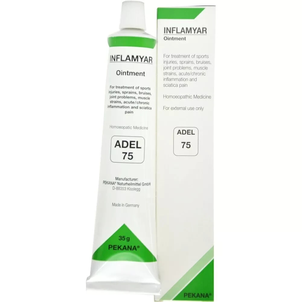ADEL 75 INFLAMYAR Ointment 35g Pack Adel PEKANA Germany OTC Homeopathic Cream