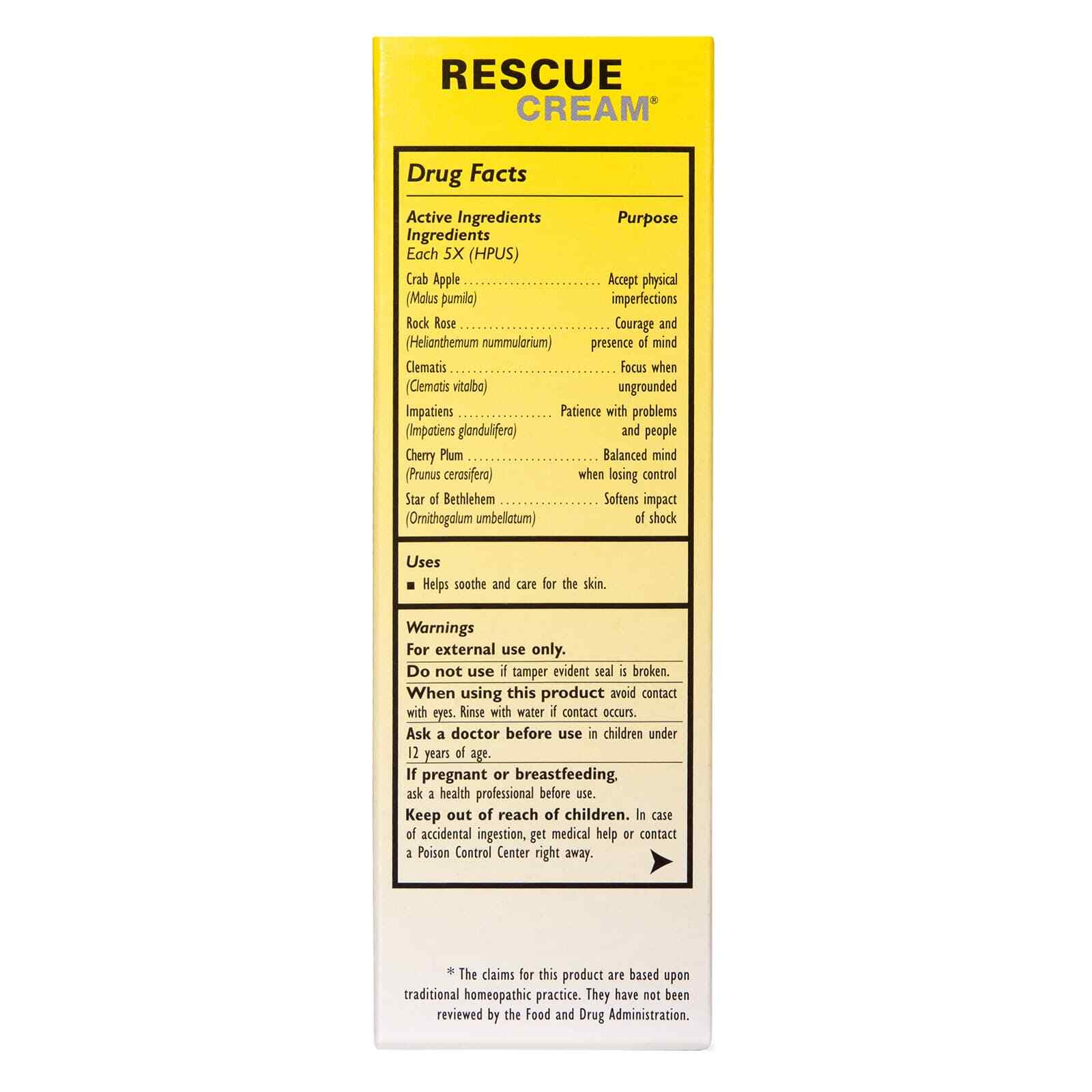 Bach RESCUE Cream 30g 1 oz