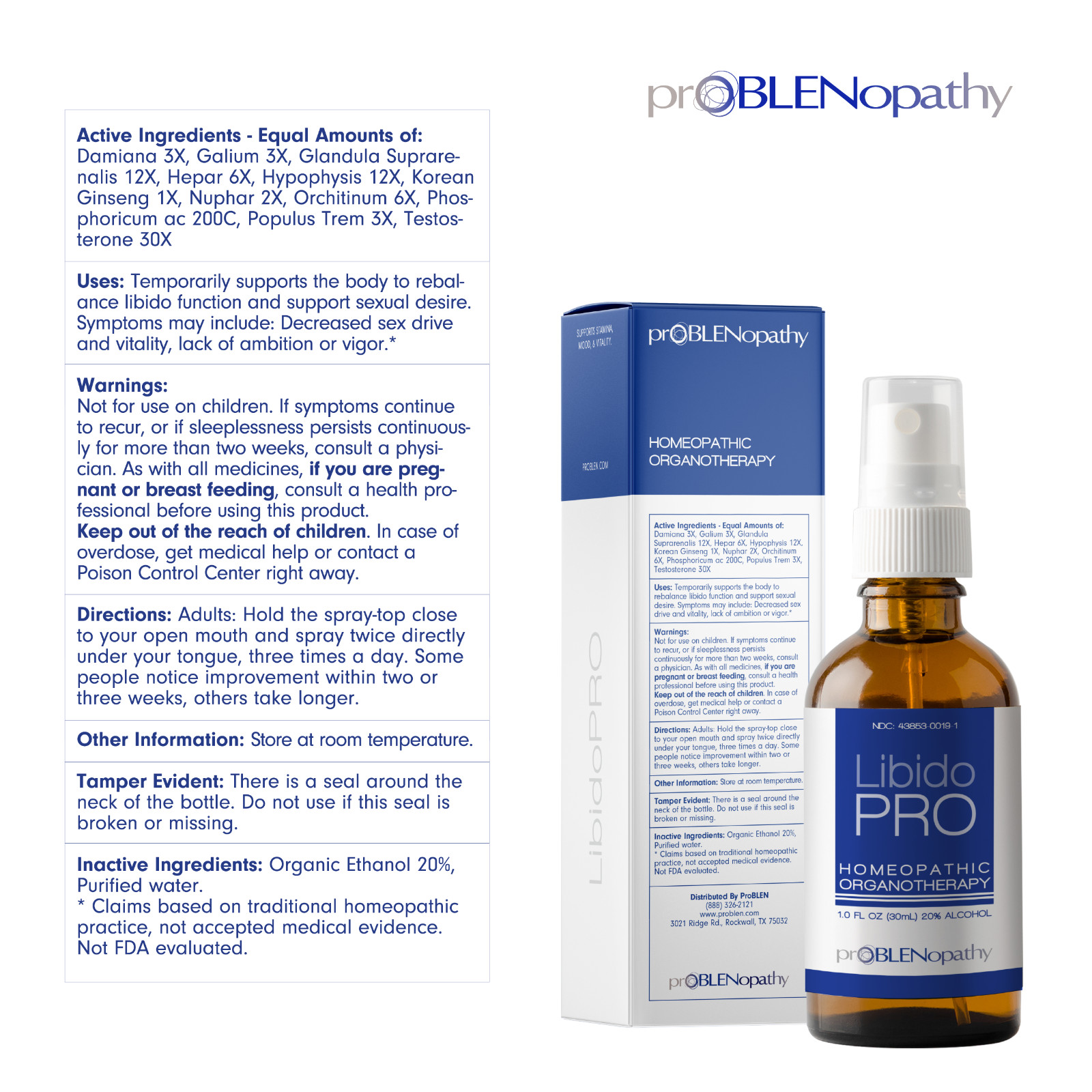Libido Hormone Supplement