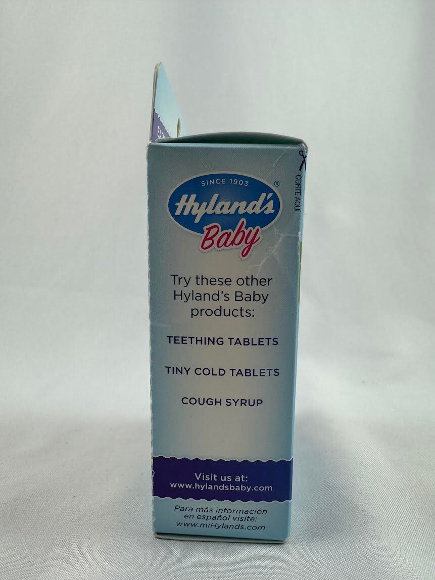 1 Hyland’s Gas Drops for Babies Baby, Natural Gas Relief, Grape Flavor, 1 Fl Oz