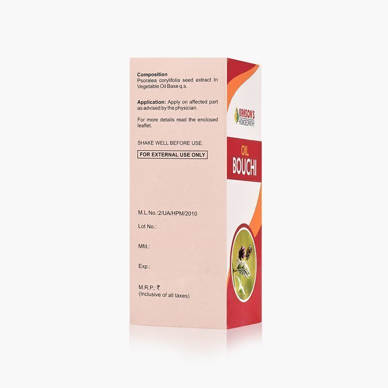 Bakson Homeopathic OIL BOUCHI for Skin Care