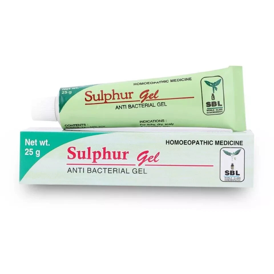 🌿 SBL Herbal Skin Care Gel 25g (Pack of 5) | Natural Remedy for Skin Irritation