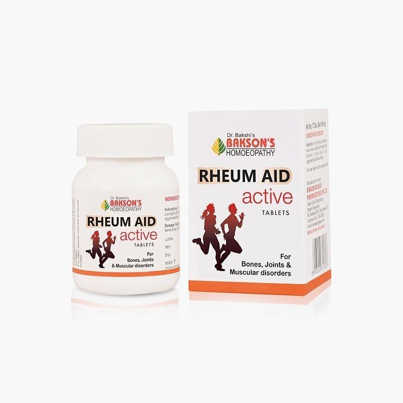 Bakson Homeopathy Rheum Aid Active Tablet (75tab)