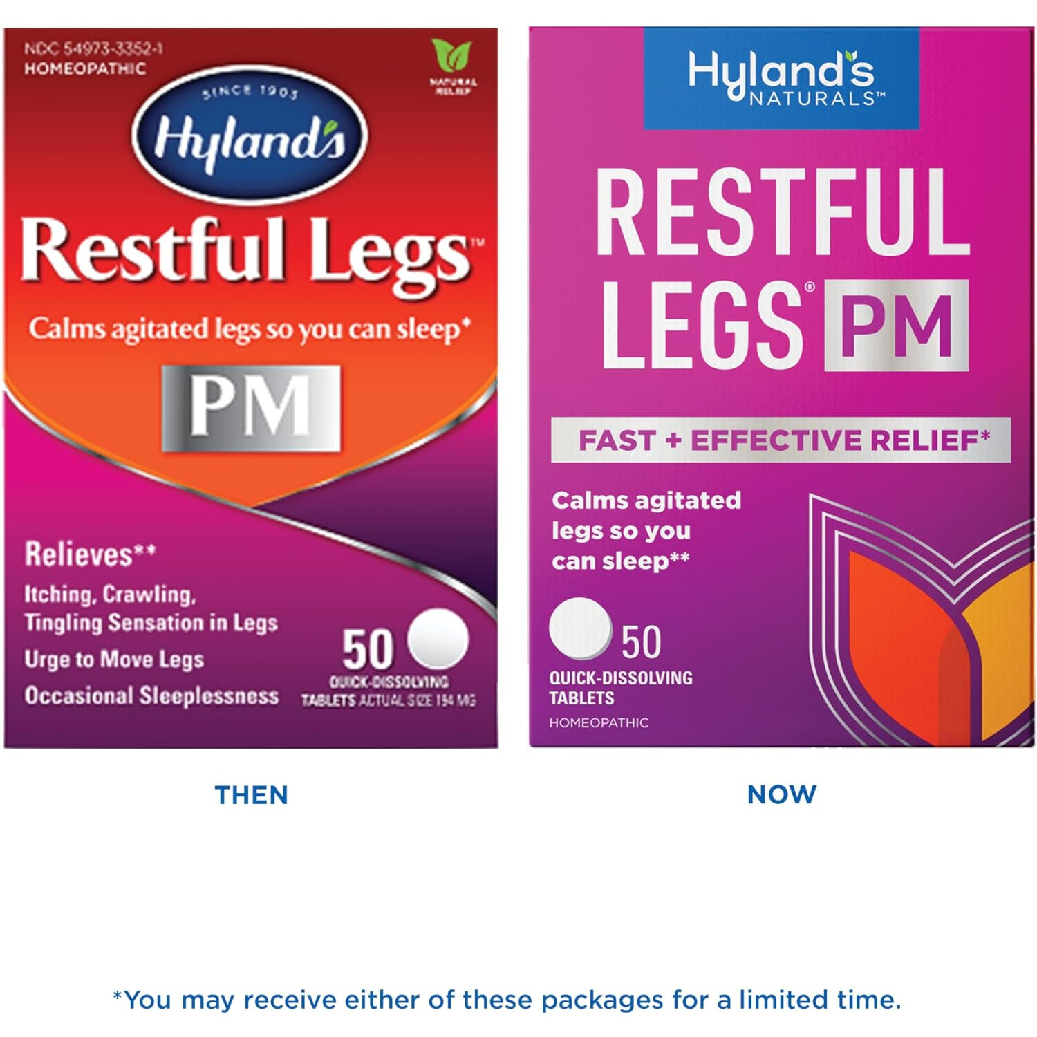 Hyland’s Restful Legs PM, 50 Quick-Dissolving Tablets