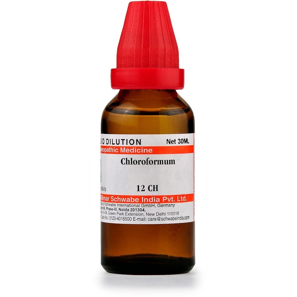 Dr Willmar Schwabe India Chloroformum Dilution 12 CH 30ml