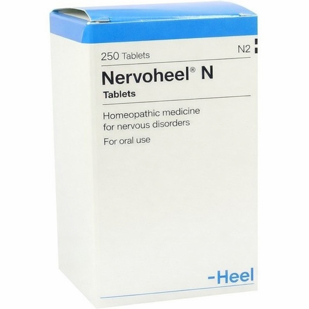 Heel Nervoheel 250 Tablets for Stress Anxiety Relief – Ships from US