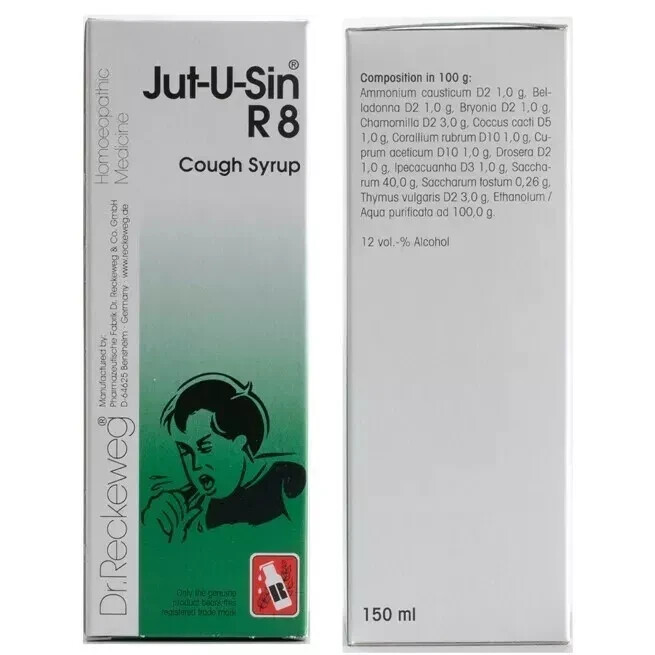 Dr. Reckeweg R8 Bronchial Asthma Cough Relief Drops 150ml | Pack of 1 | Natural