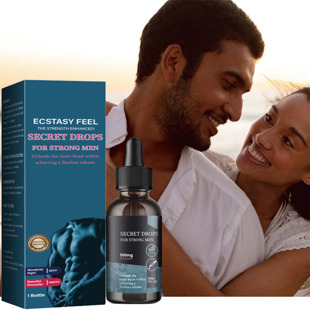 Secret Drops For Designed Strong Men, Secret Happy Drops, Enhancing Sensitivity