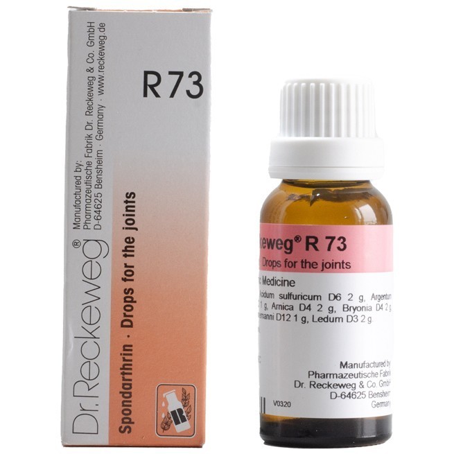 Dr. Reckeweg R73 Drops 22ml Pack FREE SHIPPING