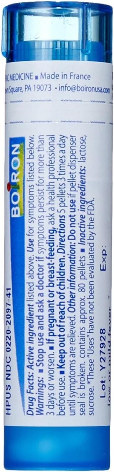 Quick-Dissolving Fever Relief Pellets – 5 Pack