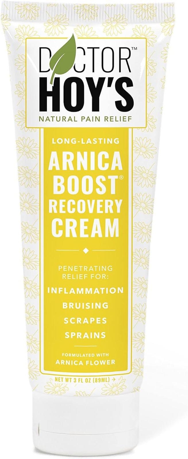 DOCTOR HOY’S Natural Arnica Boost Recovery Cream, Bruise and Muscle Pain Relief