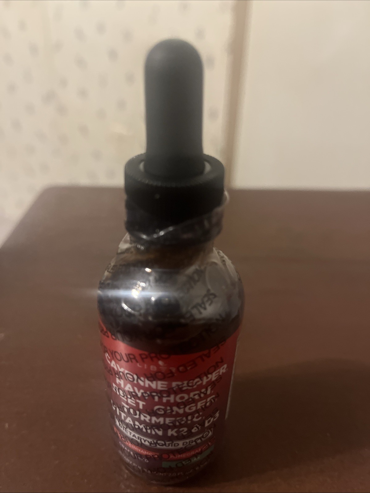 Cayenne Pepper Hawthorn Beet Root Turmeric Vitamin K2+D3 Liquid Drops 60ml