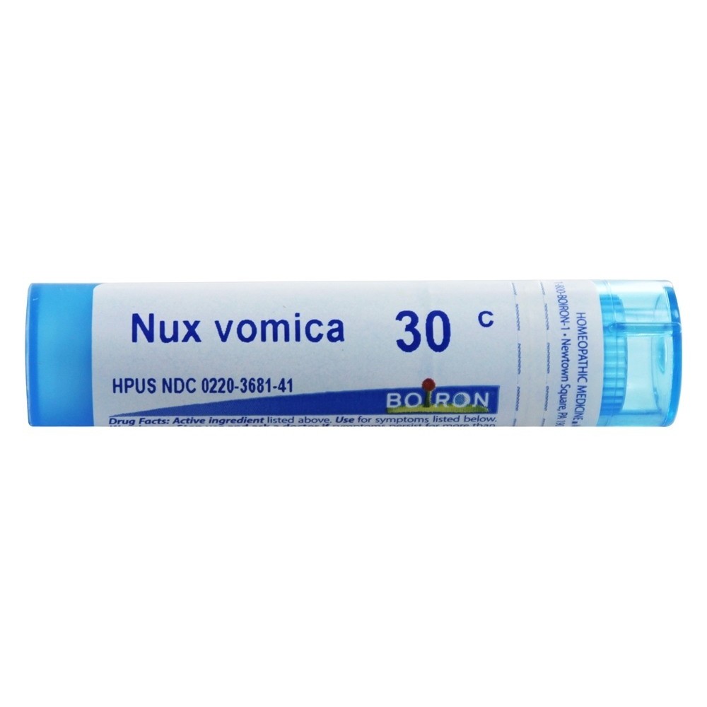 Boiron Nux Vomica 30 C, 80 Pellets