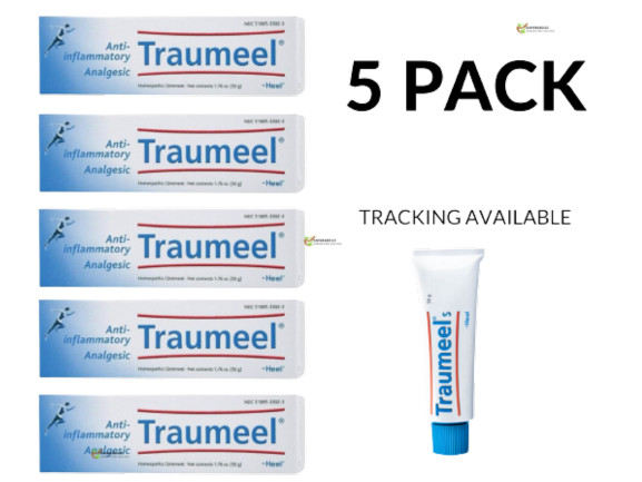 Traumeel S Heel Cream Solution Anti-Inflammatory , Joint pain 50g PACK 5